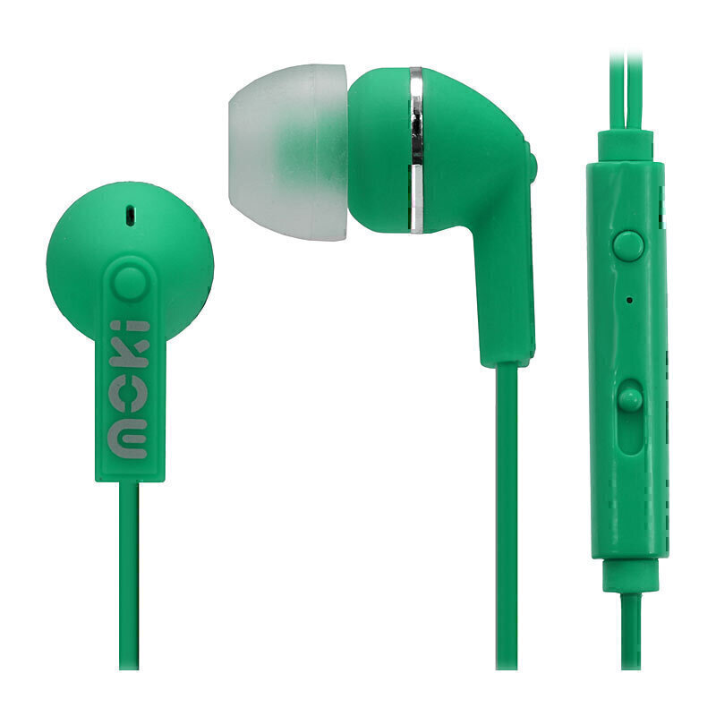 Moki Noise Isol Earphones Green